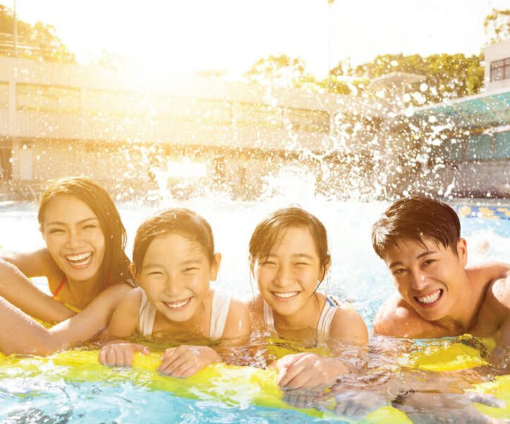 BỂ BƠI BỐN MÙA THEO PHONG CÁCH RESORT