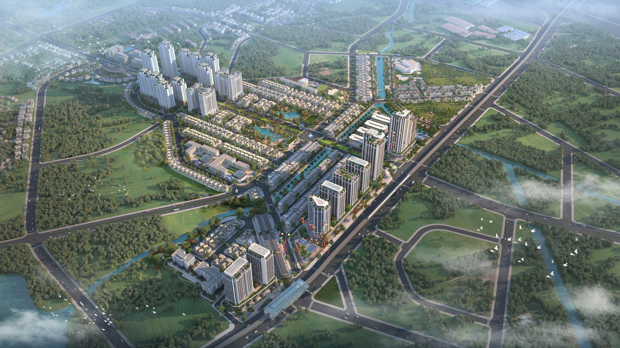 Anlac Green Symphony | Dự án Khu đô thị 5 sao phía Tây Hà Nội - Quy hoạch