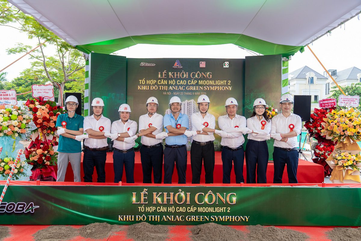 LỄ KHỞI CÔNG TÒA MOONLIGHT 2: DẤU ẤN TIẾP NỐI TẦM NHÌN KIẾN TẠO SẢN PHẨM TỐT LÀNH CHO XÃ HỘI CỦA ANLAC GROUP